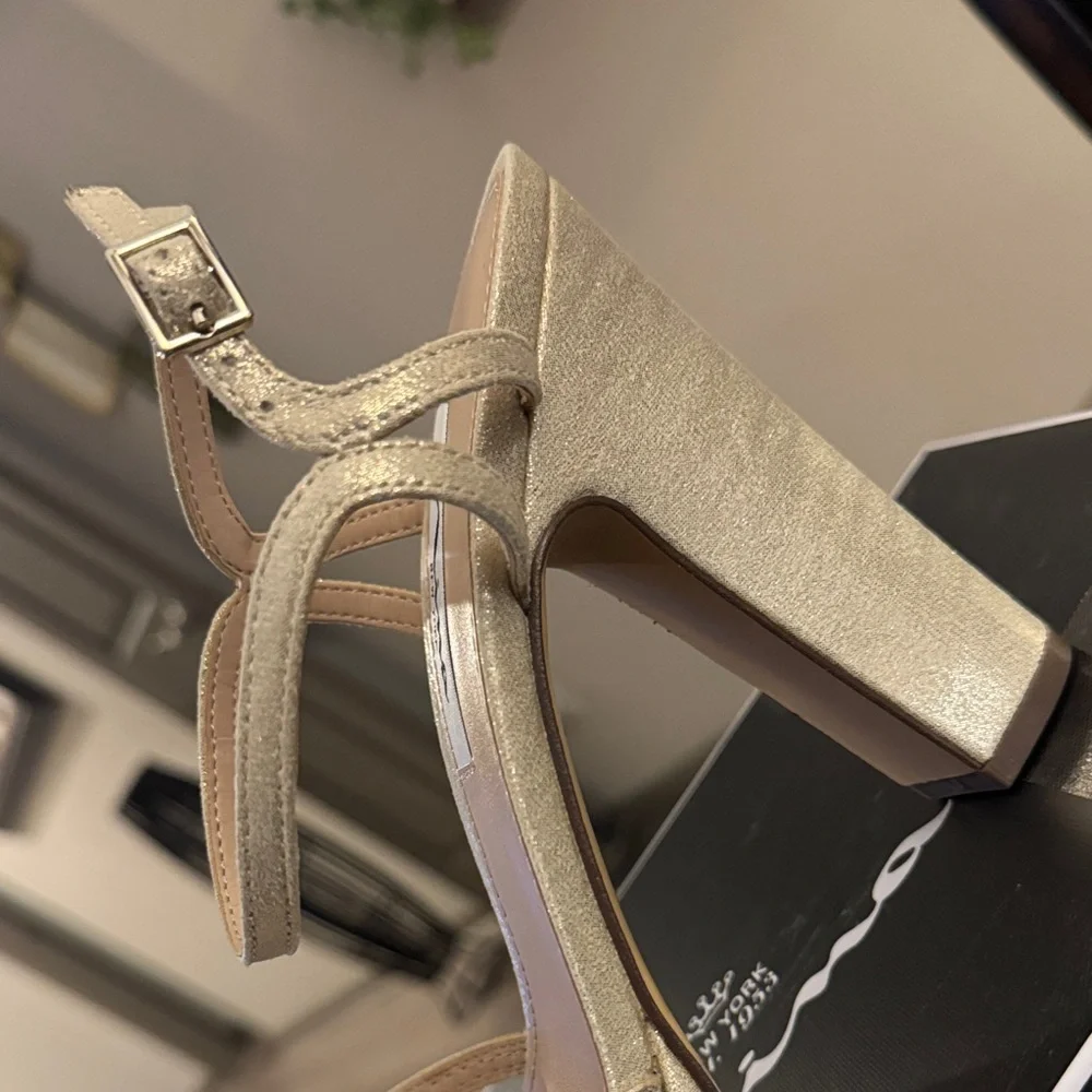 Nina🔥 Women's Saralyn Platform Block Heel Evening Sandals BRAND NEW IN BOX🔥